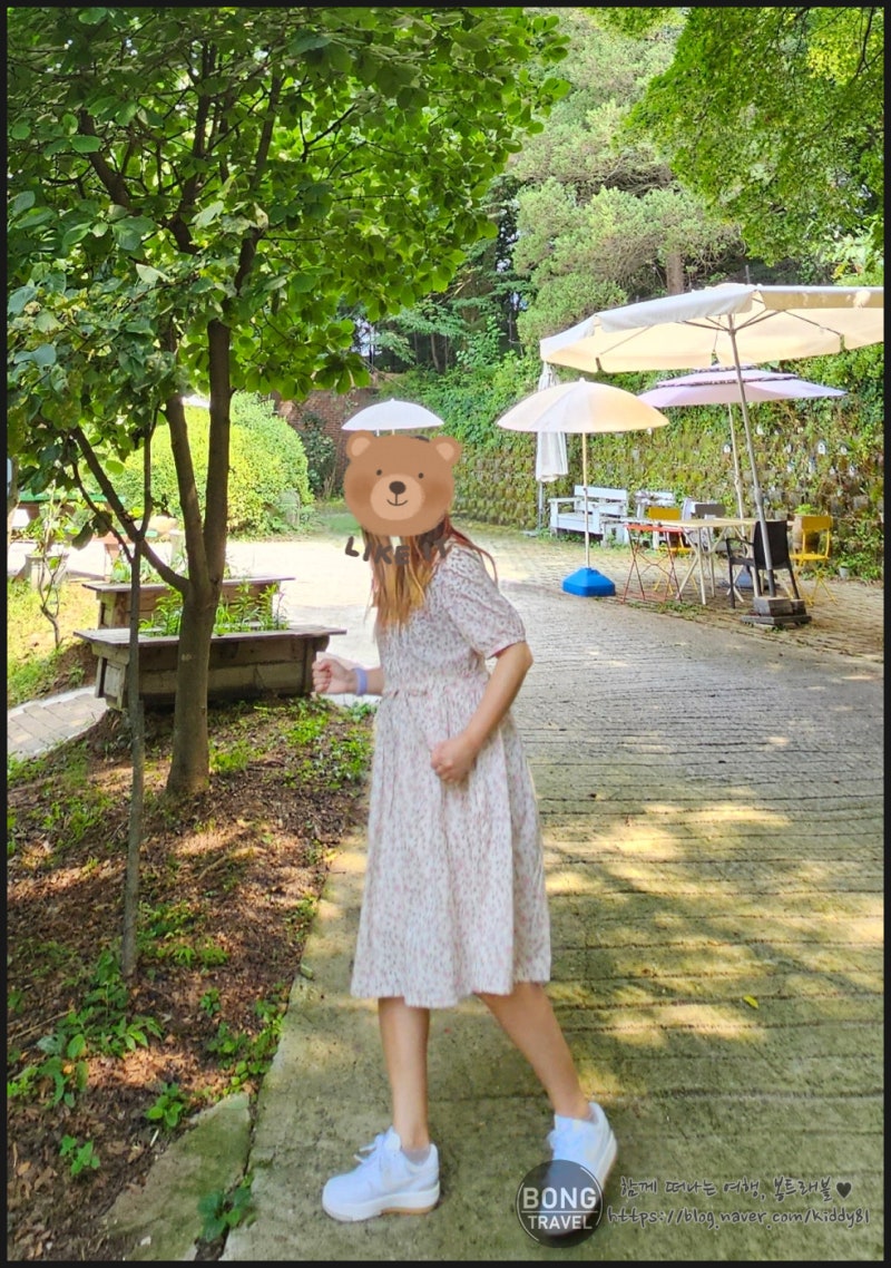 [후기/Thursday Island] 써스데이아일랜드 빅카라 플라워 원피스(T244MOP240W) - CREAM