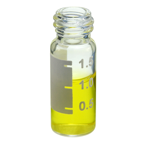  [유리초자] 2 ml 라이트온 투명 스크류 바이알, BASIK 2 ml Write-on Clear Screw Vial, BASIK