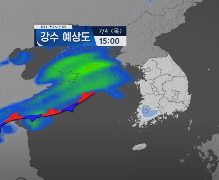  장마철 대재앙 예고... 전국 폭우와 천둥번개 주의보!
