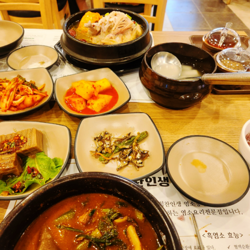 천안 성정동 맛집 힘찬인생 삼계탕 흑염소 점심 먹은 후기