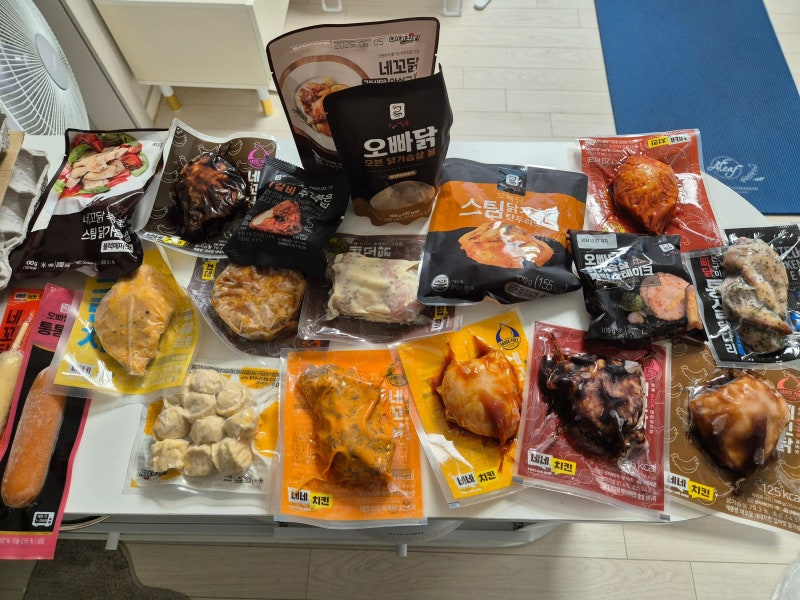 허닭몰 네네치킨 네꼬닭 닭가슴살 추천 크런치 순살 닭다리살 치즈맛 화이트어니언