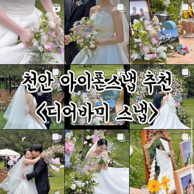  천안 아산 아이폰스냅 추천 디어바미스냅 티웨딩 그레이스홀