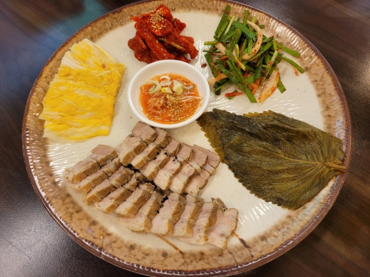  여름철 별미 당아래 비빔국수