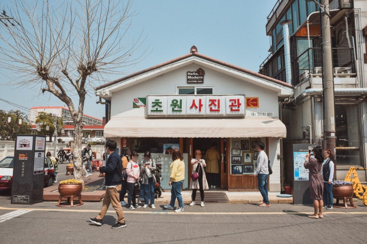  영화의 도시 군산에서 아주 영화 찍고 앉았던 날