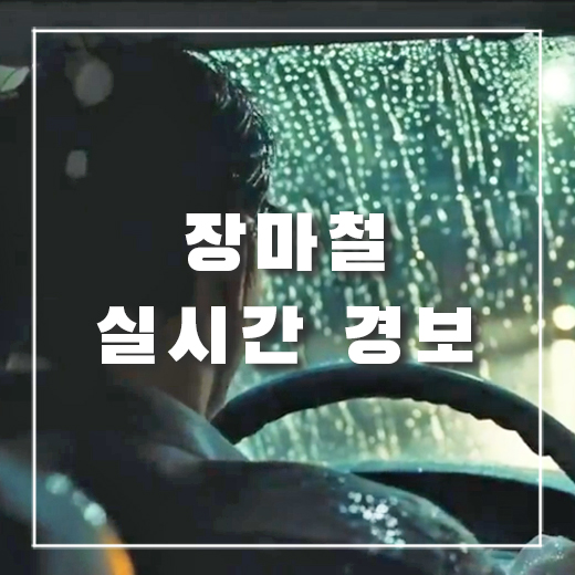  내비게이션, 장마철 침수 피해 알린다