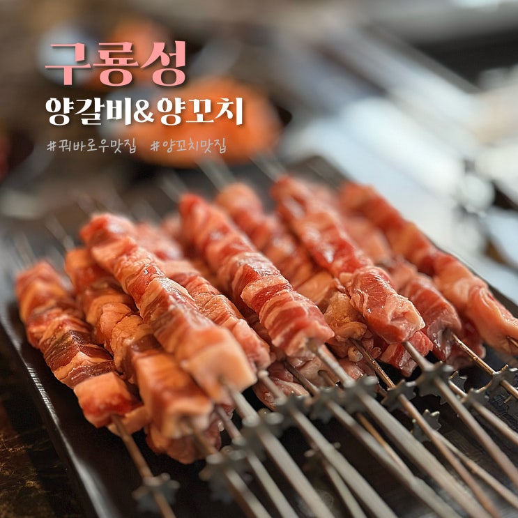  [울산양갈비맛집] 부드러운 양고기 ‘구룡성양갈비양꼬치’