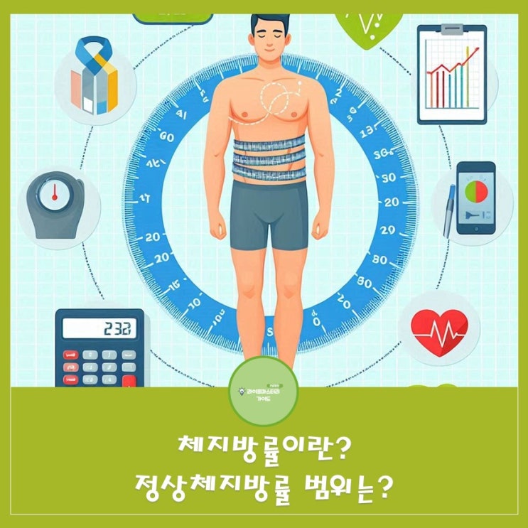  체지방률 관리! 건강과 웰빙을 위한 중요한 척도| 정상범위 체지방률