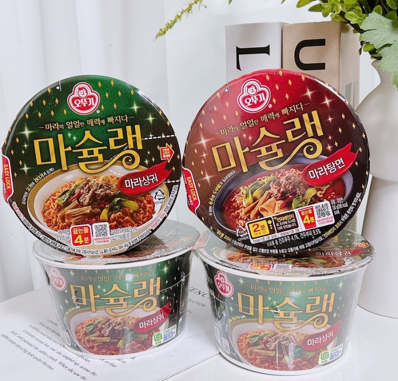 편의점 신제품 오뚜기 신컵라면 미슐랭 마라상과, 미슐랭 마라탕면 컵라면, 간편하게 조리해 즐길 수 있는 상큼한 마라맛 라면 (+맛, 가격, 구매처, 레시피 등)