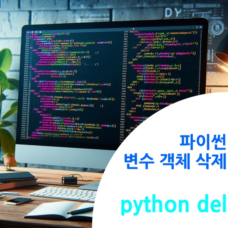  파이썬 변수 객체 삭제 명령어 python del
