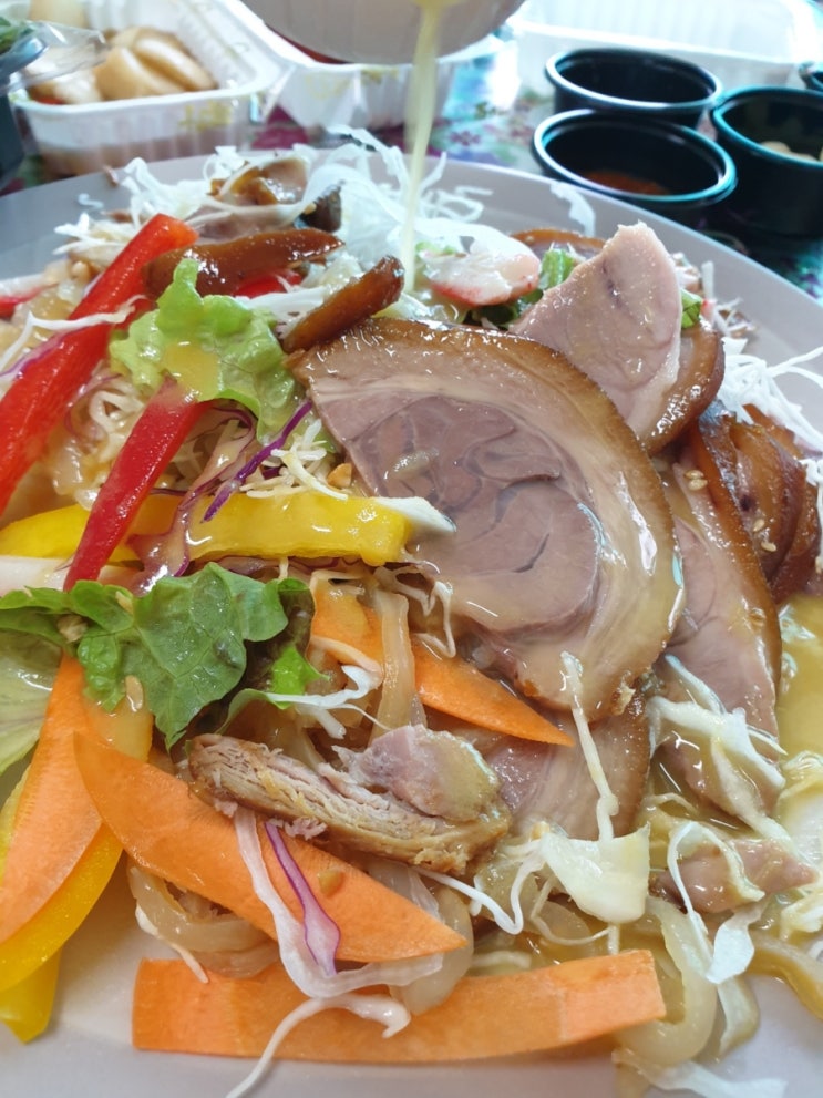  울산 야음동 냉채족발맛집 족발의장인 족장
