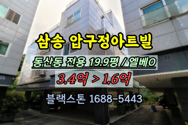  삼송빌라 경매 동산동 압구정아트빌 반값매매