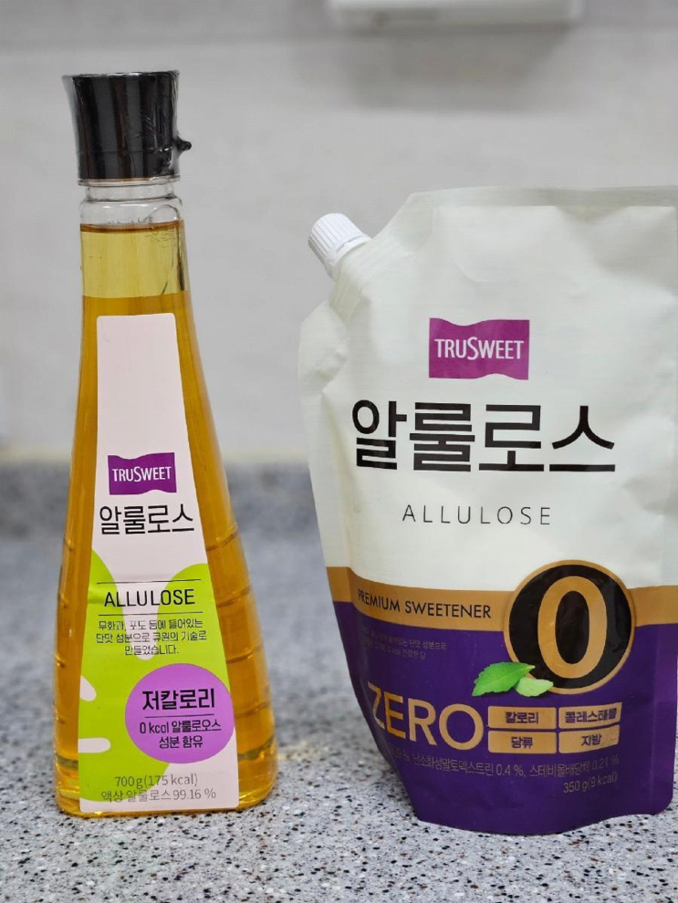  큐원 트루스위트 알룰로스 저칼로리 대체당 활용 후기