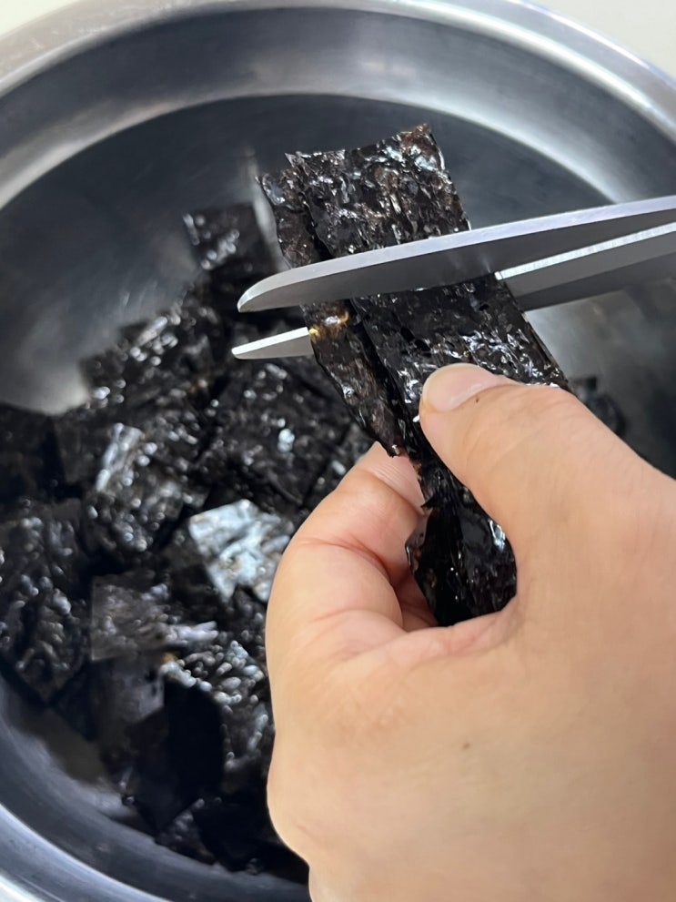  김볶음 / 묵은 [ 김 ] 심폐소생시켜서 맛있게 먹기_성공!!