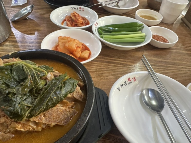  [광화문/맛집추천] 광화문 감자탕 맛집 “뚝감” 찐후기