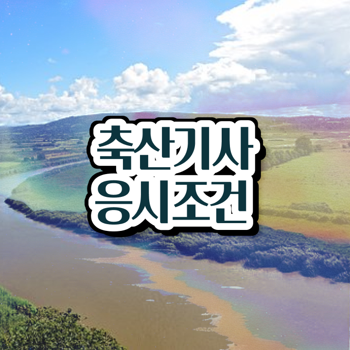  축산 산업기사 축산기사 자격요건 온라인 과정으로 5개월 만에 완료한 후기