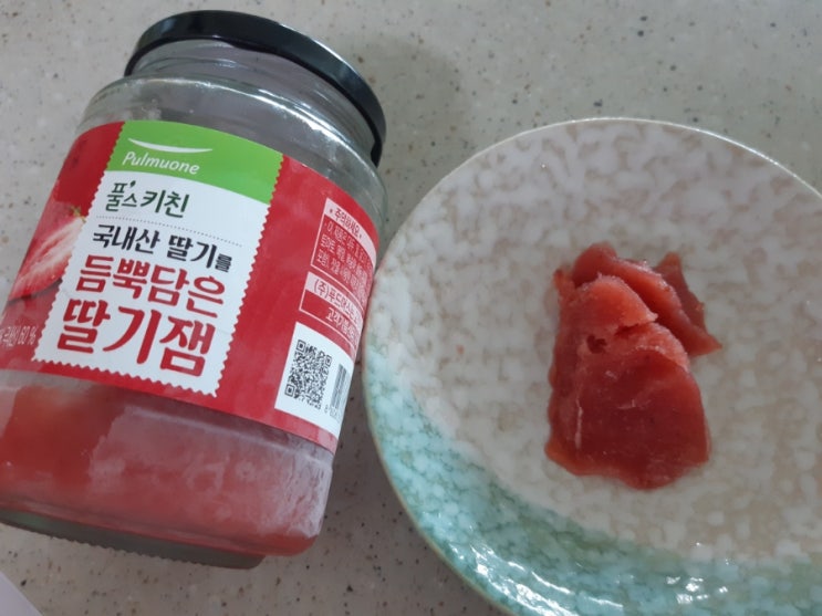  딸기잼 냉동보관 방법! 잼 이상한 냄새 + 곰팡이 방지엔 냉동실로 go~(수제 사과잼)