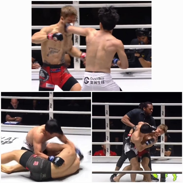  [원챔피언십] Katsuaki Aoyagi, 정준희 상대로 TKO승