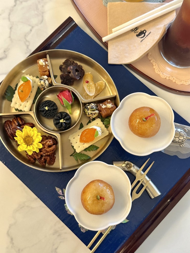  부산/해운대ㅣ달맞이길 전통 디저트 개성주악 맛집 카페 '익선재'