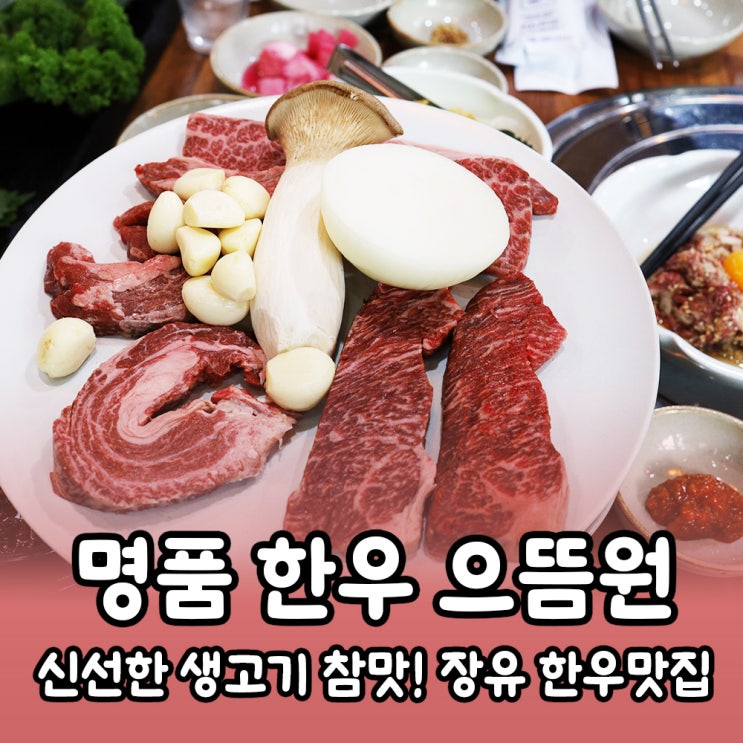  김해 장유 소고기 맛집 <으뜸원> 생고기의 참맛을 느끼고 싶다면...