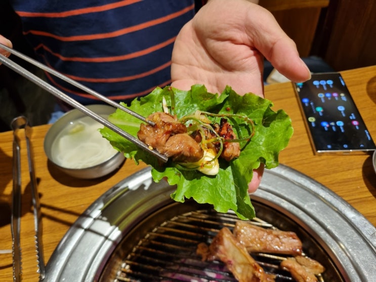  마포 숯불돼지갈비 조박집 본점 | 줄서는 식당 돼갈 맛집 솔찍 리뷰