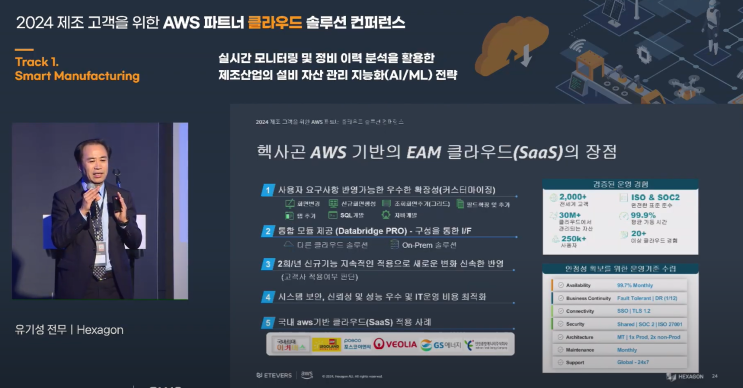  헥사곤 EAM의 실시간 모니터링 및 정비 이력 분석을 활용한 제조 산업의 설비 자산 관리 지능화(AI/ML) 전략