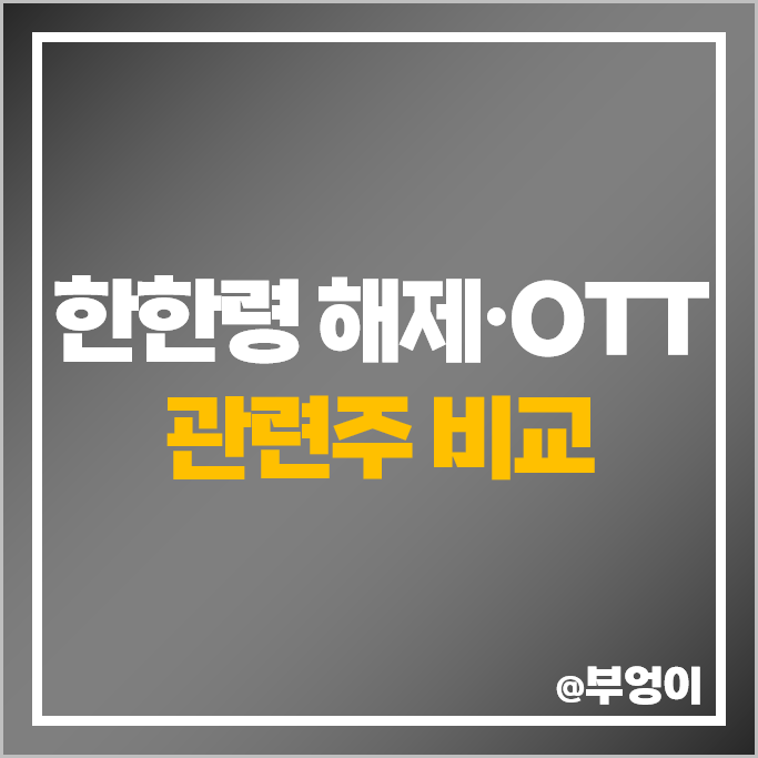 OTT 관련주 한한령 해제 수혜주 버킷스튜디오 주가 캐리소프트 주식 OTT 관련주 한한령 해제 수혜주 버킷스튜디오 주가 캐리소프트 주식