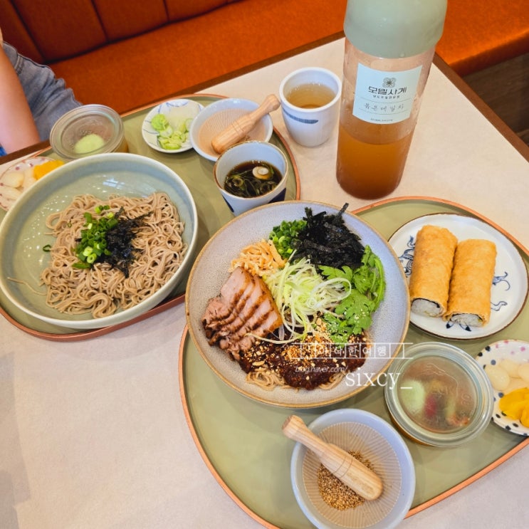 치평동 맛집 모밀사계 직접 만든 메밀국수