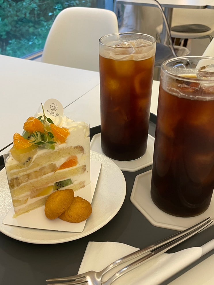  갈산동 카페 케이크 맛집 파티세리 무노리 후르츠 쇼트케이크