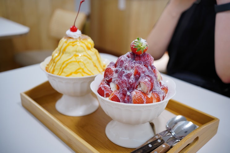  [갈산역] 랑드힐 푸딩 빙수 - 부평 카페