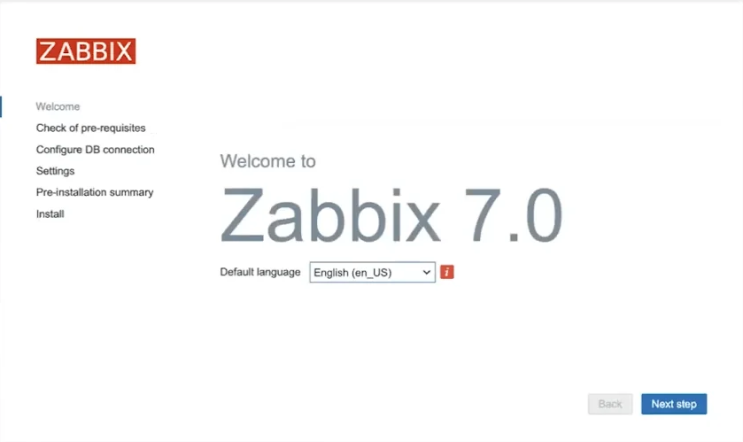  Zabbix 설치 매뉴얼