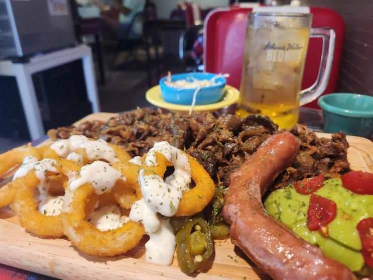  미국스타일 술집 길동맛집 힛힛 방문후기