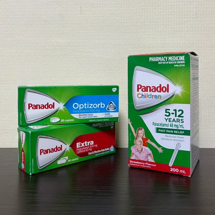  Panadol 호주 국민 상비약 파나돌 Paracetamol