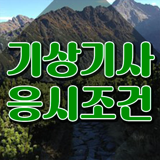  기상기사 응시자격 온라인으로 빠르게 성공한 전략