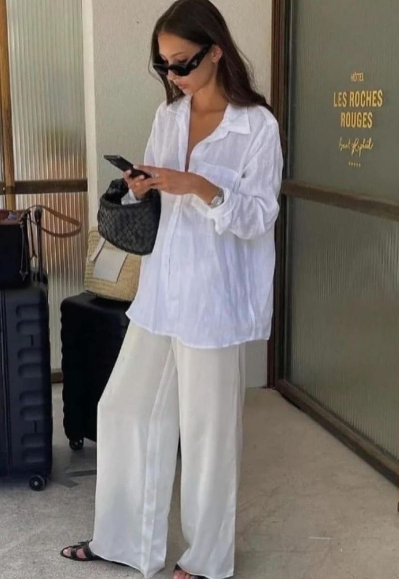 스트리트 패션 3138: 비오는 주말에 완벽한 프렌치 쉬크 데일리 룩 2