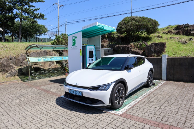  제주공항렌트카 제주도렌트카추천 찜카 EV6 이용 후기
