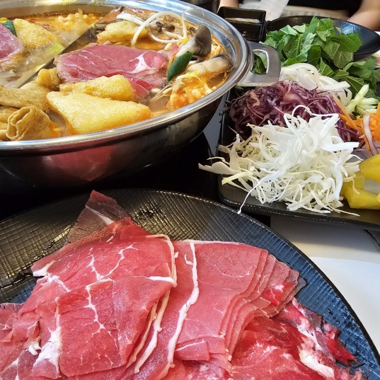  청주샤브샤브 퐁당 오송점 샤브샤브 후기