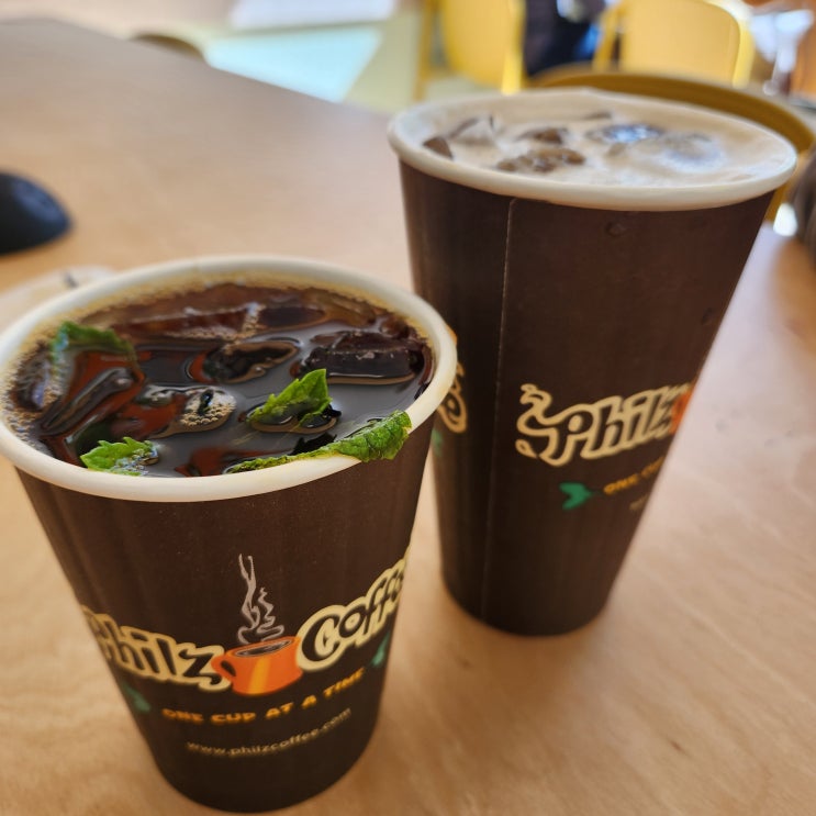  미국 3대 커피 la 필즈커피 민트모히또 메뉴 추천 샌프란시스코 커피 Philz coffee 카페