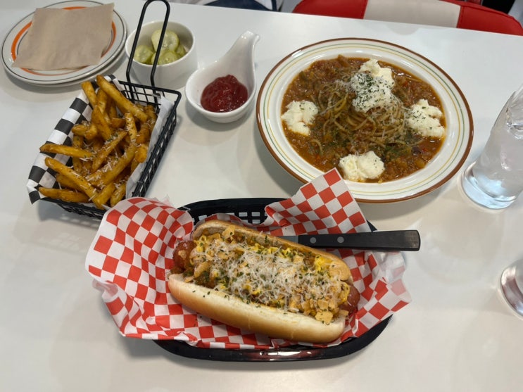 분당 정자동 파스타 맛집 칠리셔스, 칠리파스타와 칠리도그 완전 맛나요!