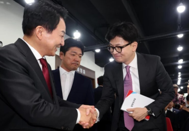 <b>한동훈</b>, <b>원희룡</b> 캠프당 선관위에 신고 "당원에 비방 문자 보냈다"