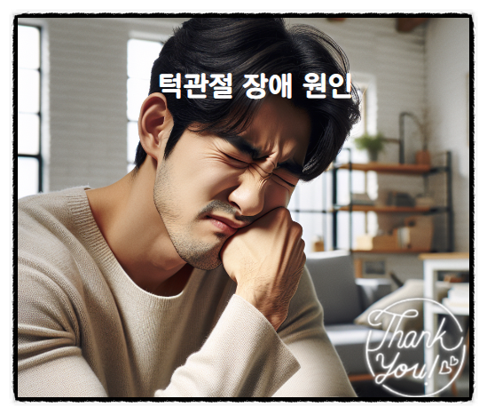  턱소리 턱관절 장애