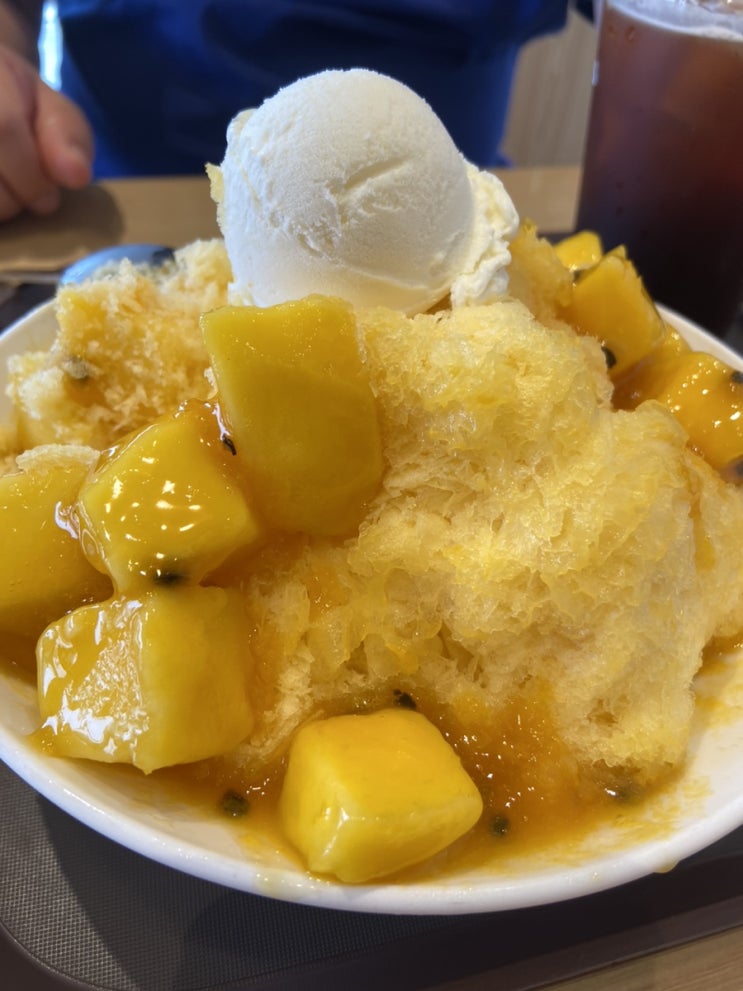  [안산 빙수 카페] 뚜레쥬르 그랑시티자이점/망고빙수/맛평가/가격/주차1시간무료