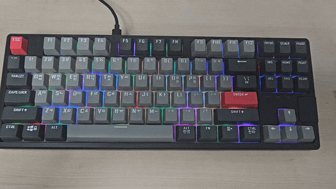  게이밍키보드 조이트론 MK87 덕분에 치킨 뜯은 후기