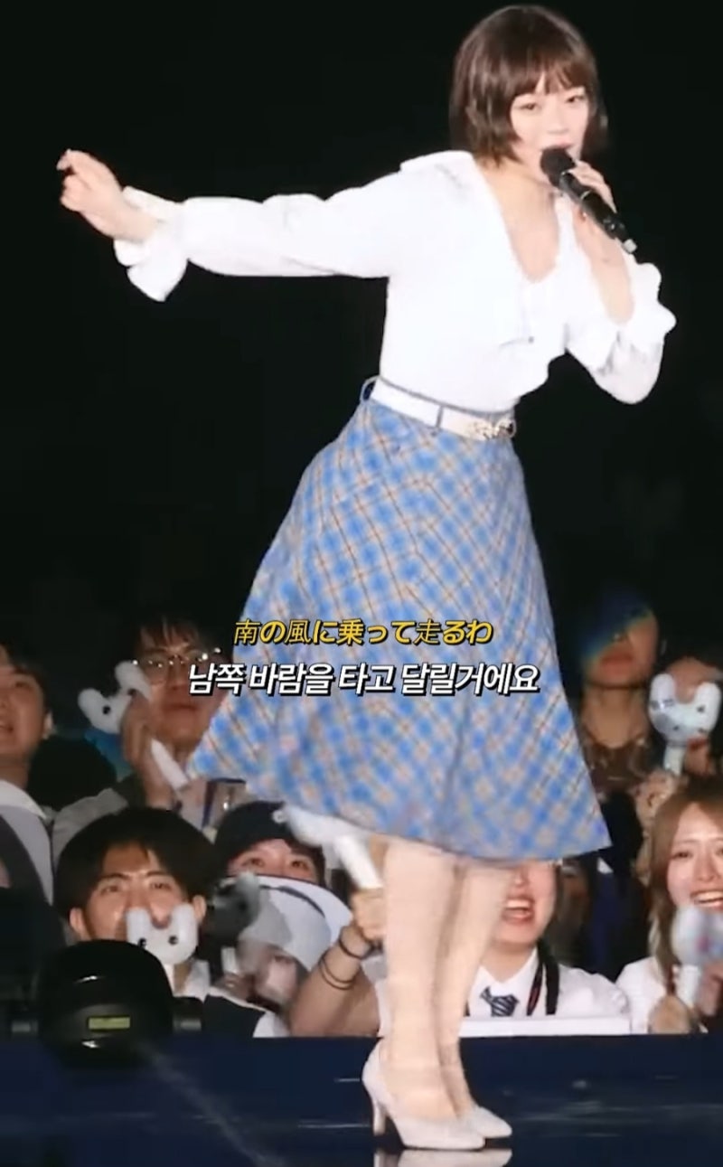 NewJeans Hanni Sings Japan's 'Aoi Sangosho' (A Japanese Pre-Bubble Era Song)