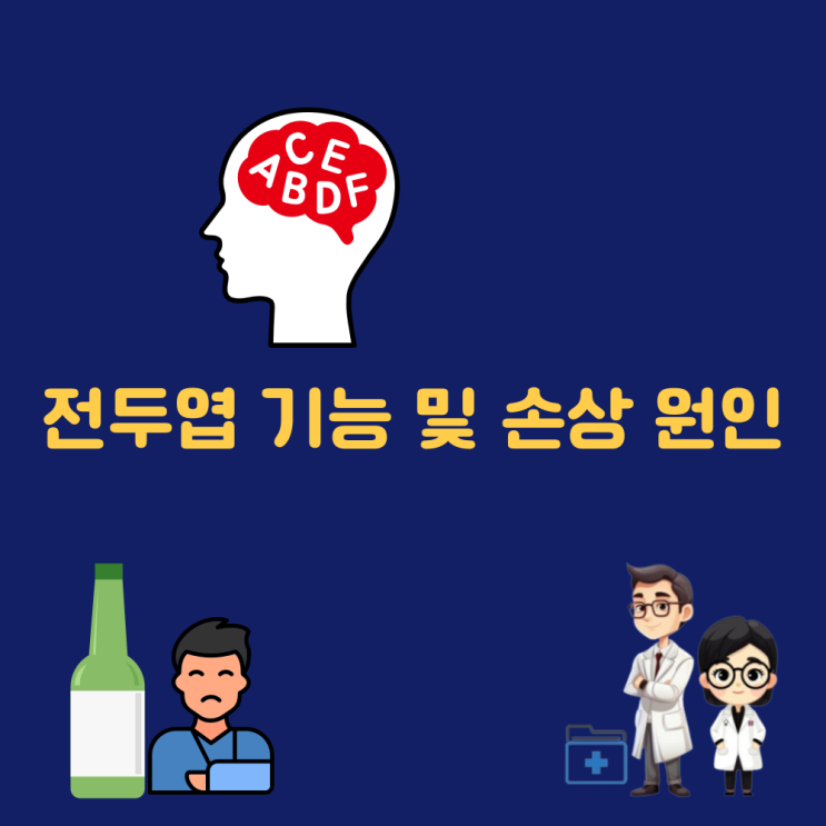  전두엽 기능 역할 전두엽 손상 원인 전두엽이 손상되면