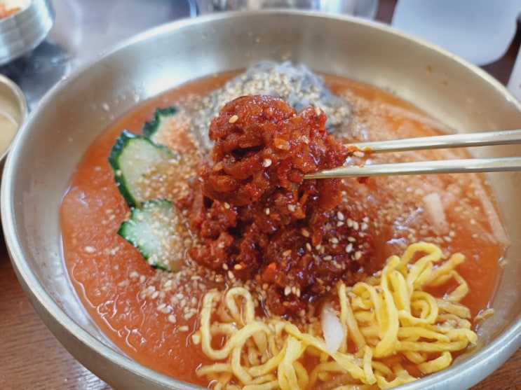  대구 동구 불로동 냉면 맛집 대구공항 근처 맛집 금손정