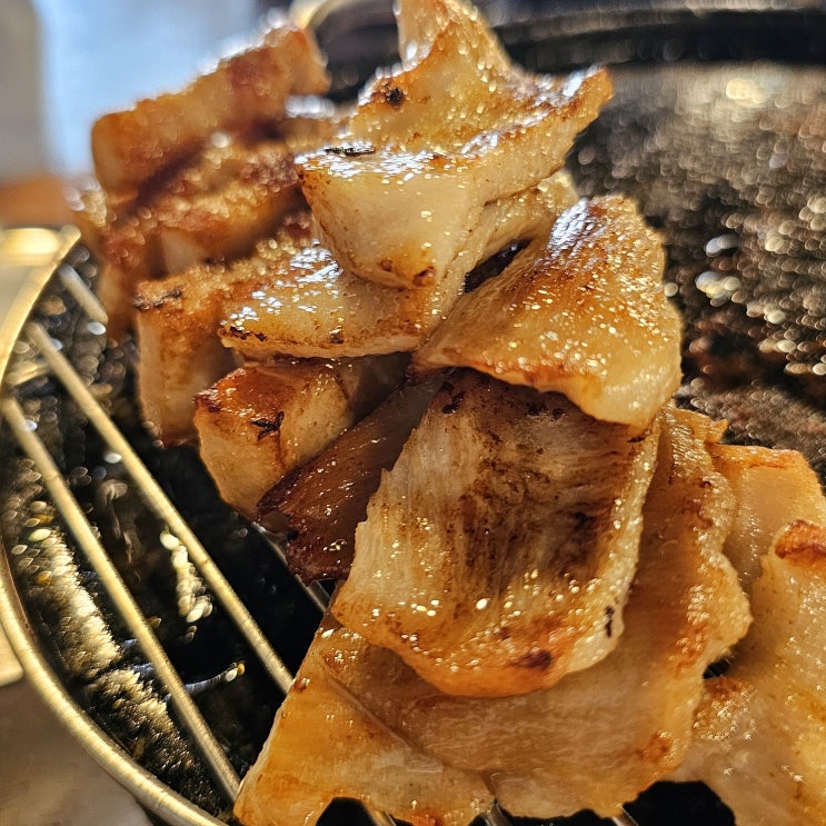  고반식당, 돈치맛살과 고사리 조합이 일품! 연산동 직접 구워주는 고기집