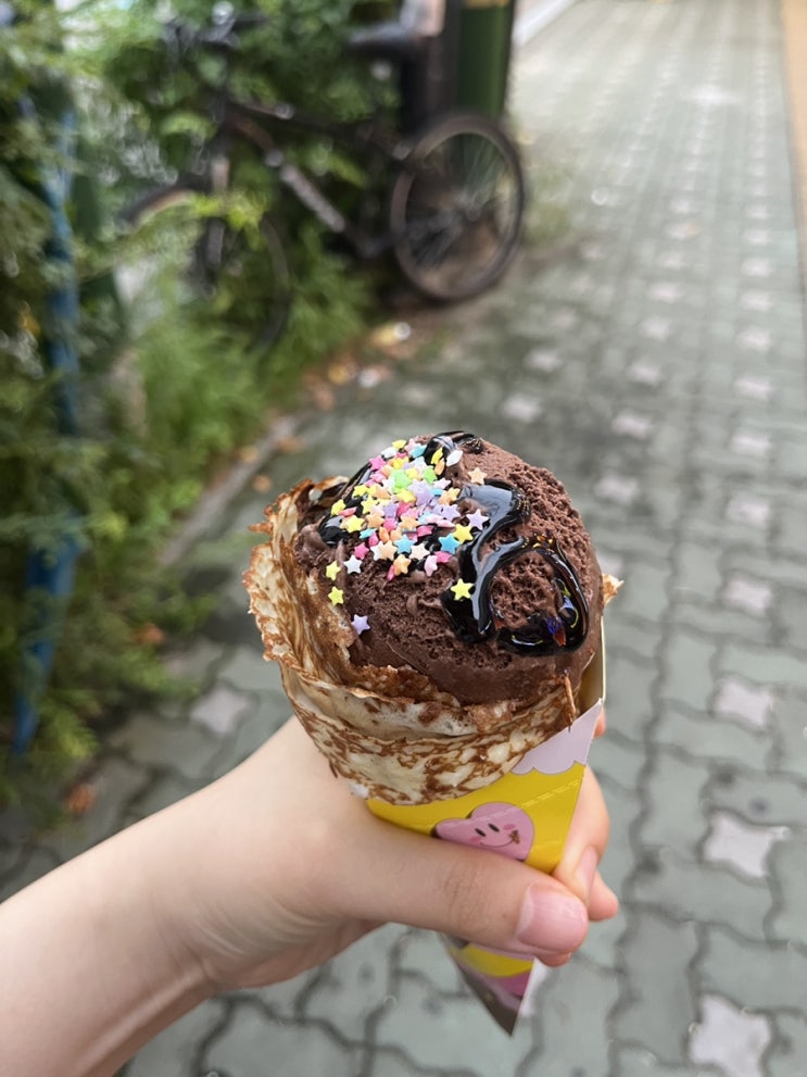  메가커피 크레페 후기