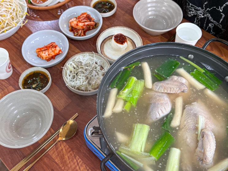  [셰프의칼국수집 백운호수본점]의왕 닭한마리칼국수 맛집 후기 ~!