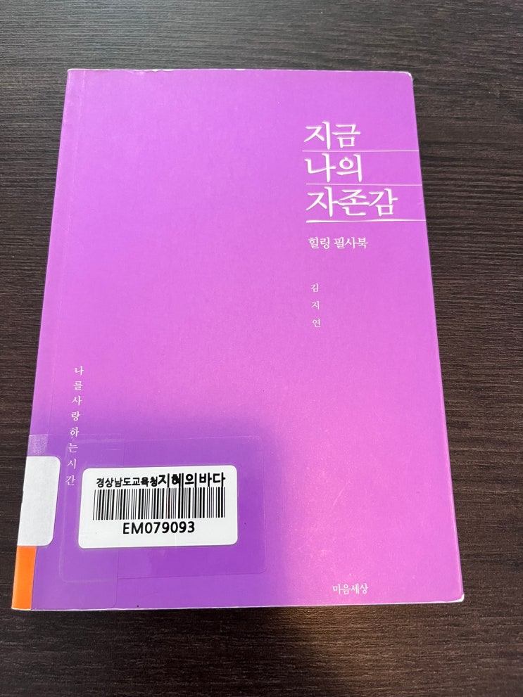  힐링 필사 북 "지금 나의 자존감" - 김지연