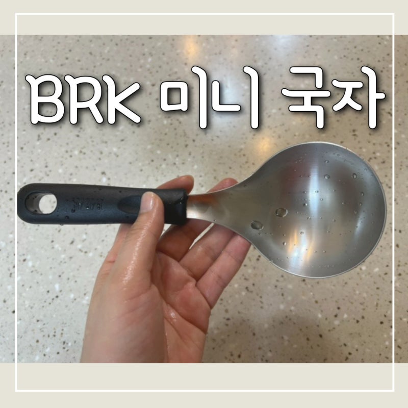 전현무 국자 BRK 미니 국자